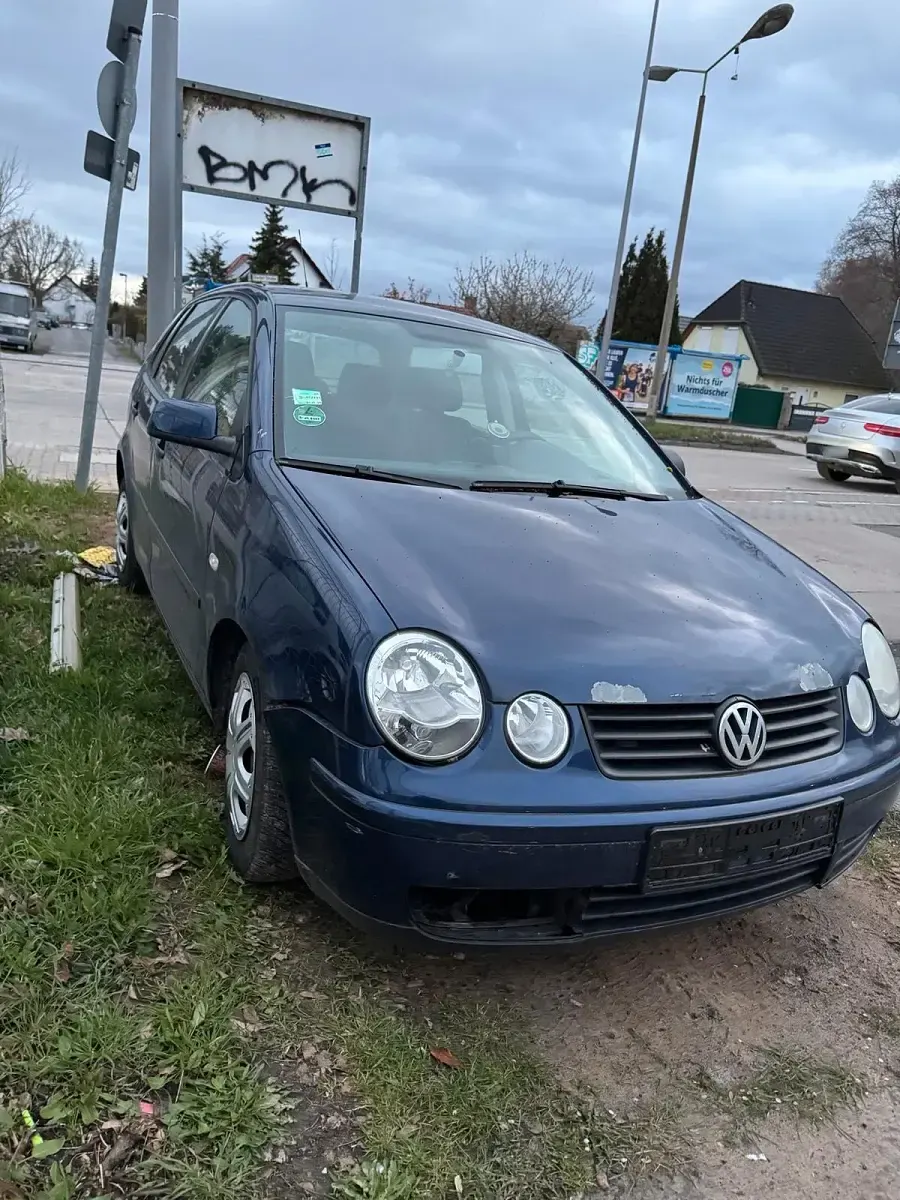 Gebraucht VW Polo 2005 Blau Kleinwagen