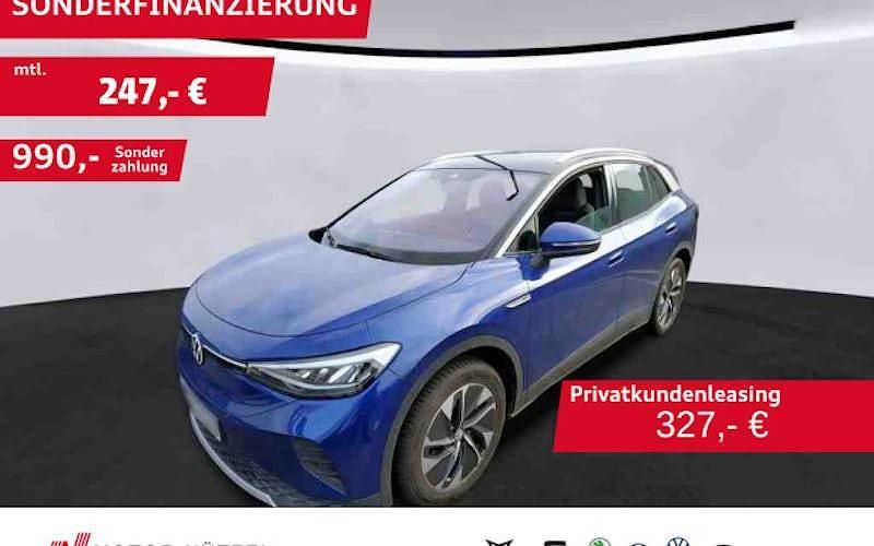 Gebraucht VW ID.4 Pro Performance 150 kW (204 PS) 2021 Blue dusk metallic SUV