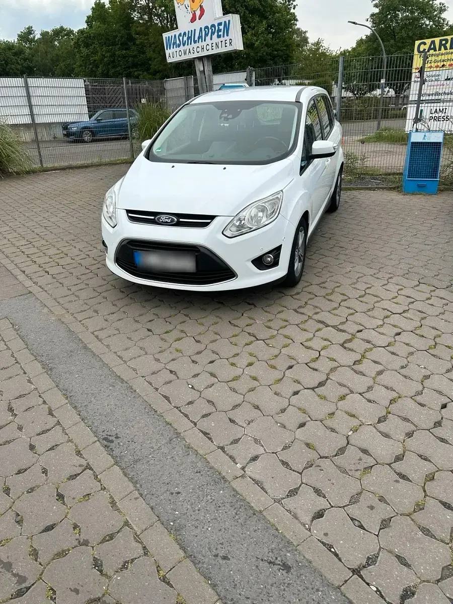 Gebraucht Ford Grand C-Max 125 PS (91 kW) 2014 Weiß Van / Kleinbus