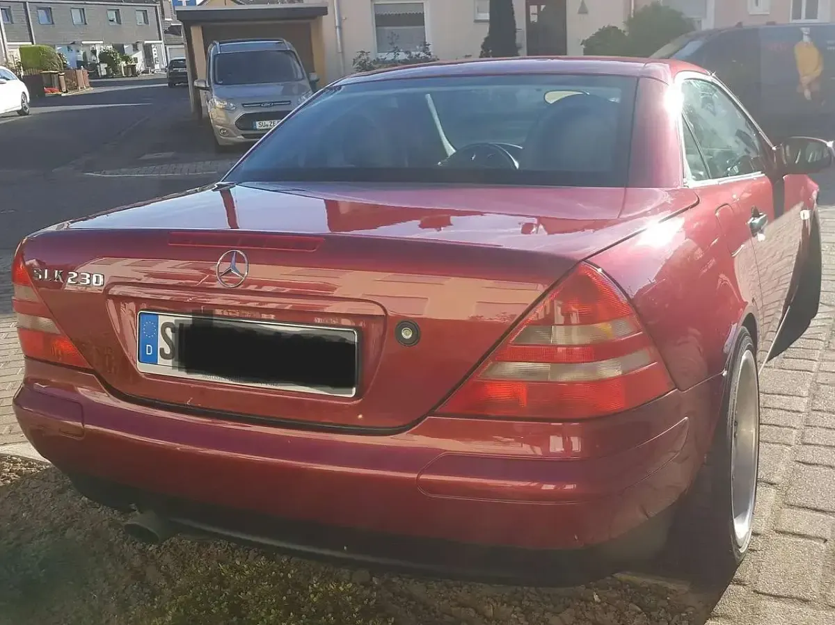 Gebraucht Mercedes SLK230 193 PS (141 kW) 1998 Rot Cabrio