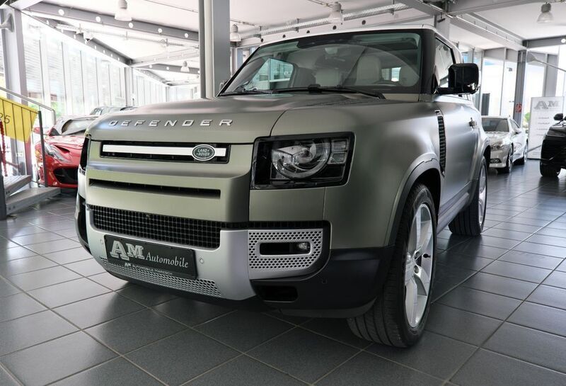 Grün Gebraucht 2021 Land Rover Defender HSE Dynamic SUV | 63.800 € (Superpreis) - Bild 1/4