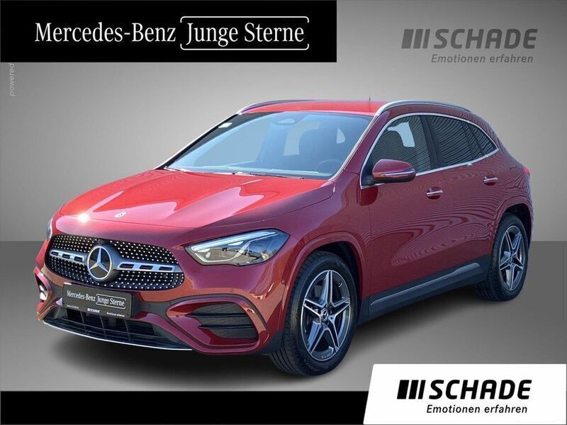 Rot Gebraucht 2023 Mercedes GLA220 AMG line SUV | 46.550 € (Etwas zu teuer) - Bild 1/4