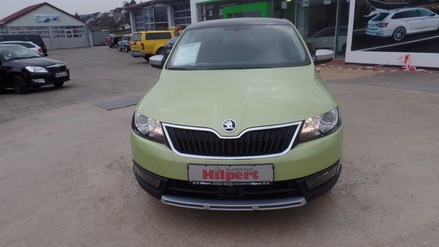 Gebraucht Skoda Rapid ScoutLine 116 PS (85 kW) 2015 Grün metallic Limousine
