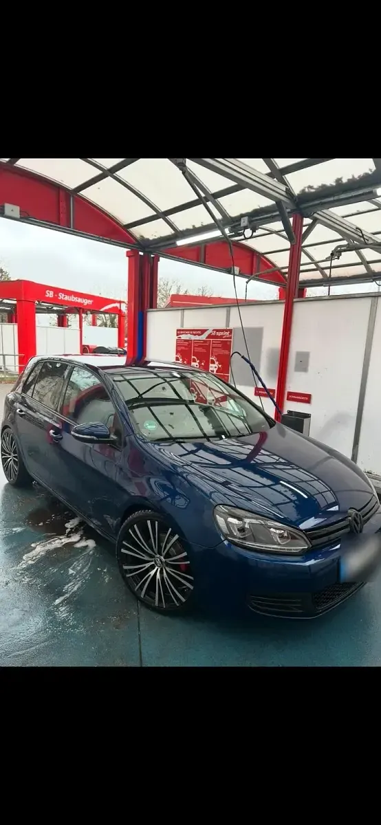 Brugt VW Golf VI 2009 Blå Hatchback