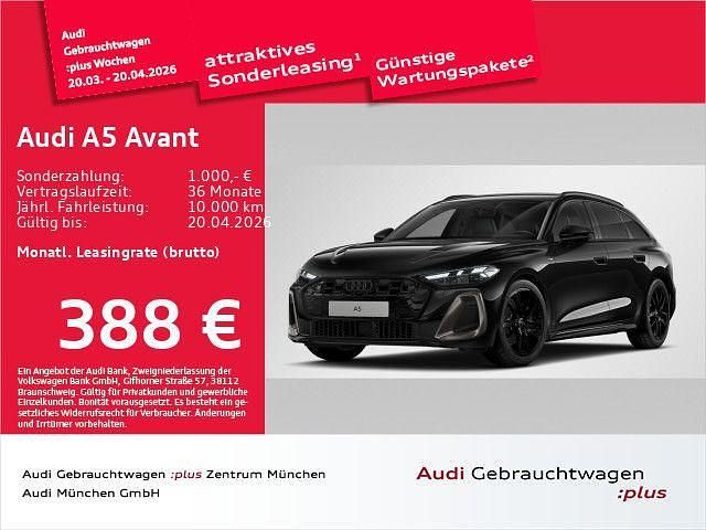 Gebraucht Audi A5 Edition .1 204 PS (150 kW) 2025 Schwarz Kombi