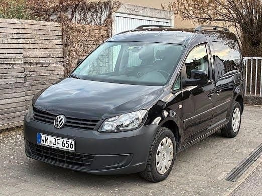 Gebraucht VW Caddy Trendline 86 PS (63 kW) 2012 Schwarz Van / Kleinbus