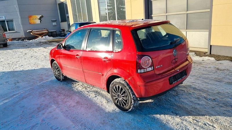 Gebraucht VW Polo Trendline 69 PS (50 kW) 2008 Rot Kleinwagen