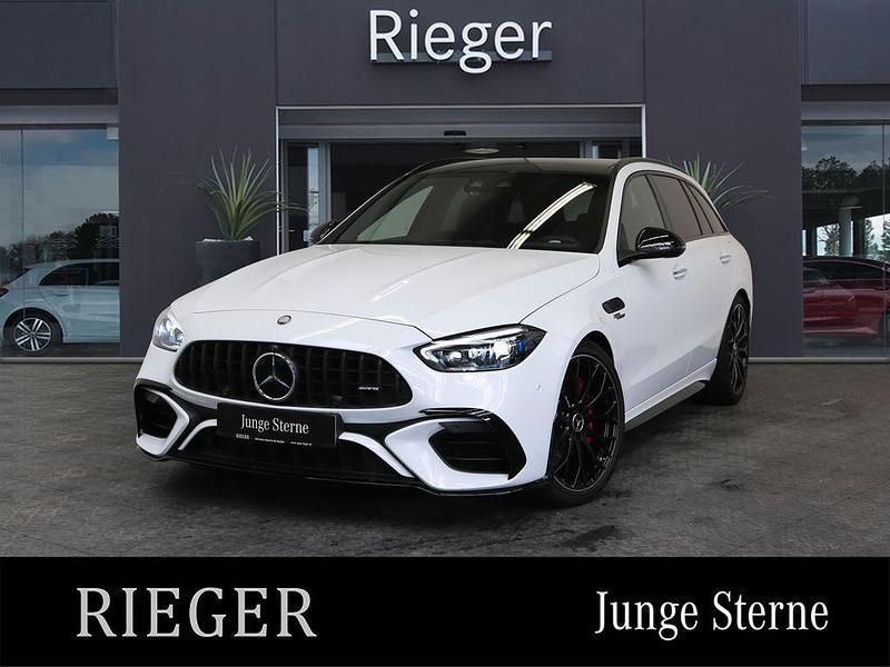 Weiß Gebraucht 2023 Mercedes C63 AMG AMG Kombi | 75.899 € (Fairer Preis) - Bild 1/4