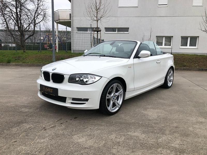 Weiß Gebraucht 2010 BMW 118 Cabriolet Advantage Cabrio | 4.990 € (Superpreis) - Bild 1/4