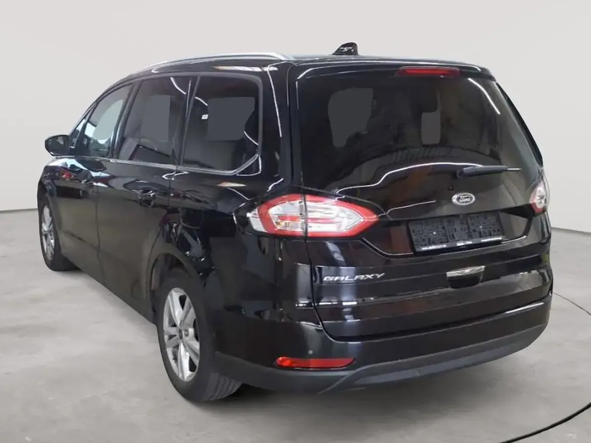Gebraucht Ford Galaxy Titanium 190 PS (139 kW) 2021 Obsidianschwarz metallic Van / Kleinbus