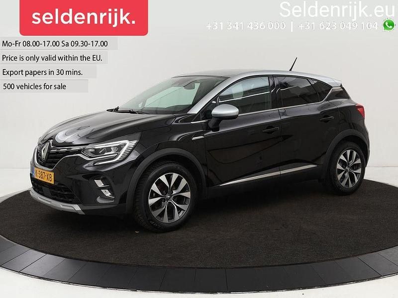 Schwarz Gebraucht 2021 Renault Captur Intens SUV | 11.399 € (Superpreis) - Bild 1/4