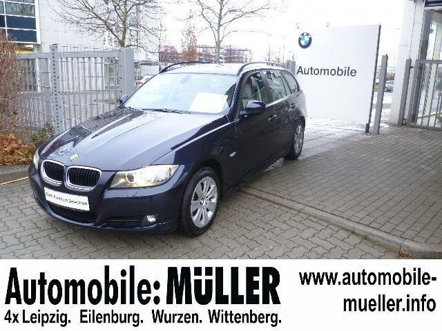 Blau metallic Gebraucht 2008 BMW 318 Comfort Edition Kombi | 19.280 € - Bild 1/4