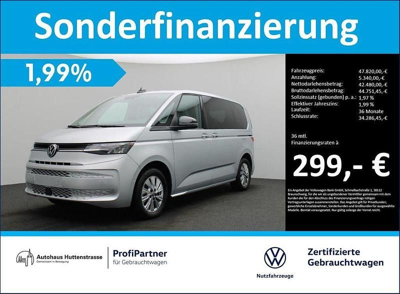 Gebraucht VW Multivan Life 150 PS (110 kW) 2025 Reflexsilber metallic Van