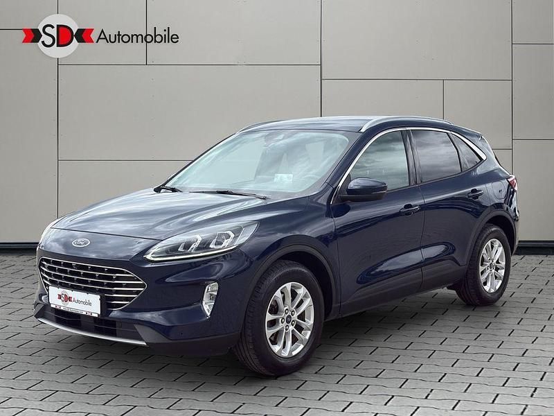 Blau Gebraucht 2022 Ford Kuga Titanium X SUV | 21.450 € (Fairer Preis) - Bild 1/4