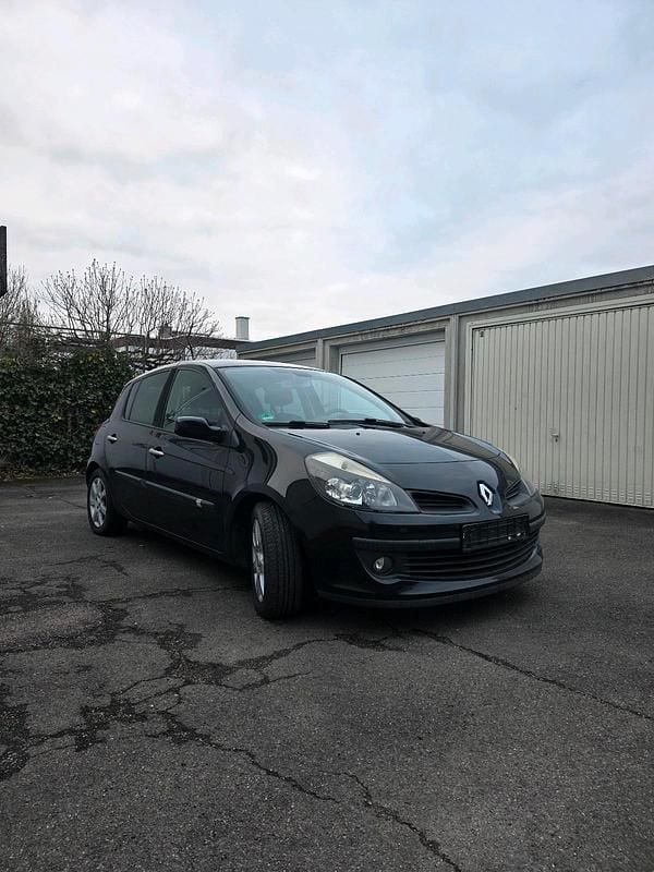 Gebraucht Renault Clio III 101 PS (74 kW) 2008 Schwarz Kleinwagen
