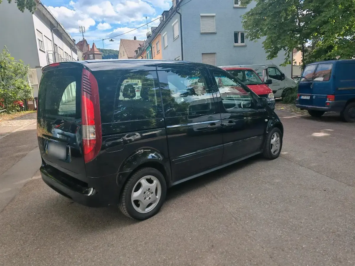 Gebraucht Mercedes Vaneo 125 PS (91 kW) 2004 Schwarz Van / Kleinbus