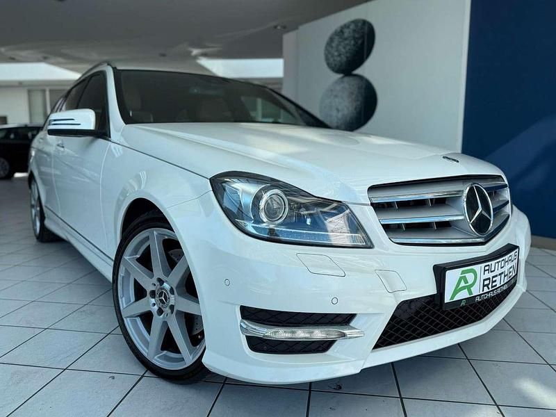 Gebraucht Mercedes C350 AMG line 265 PS (194 kW) 2013 Diamantweiss Kombi