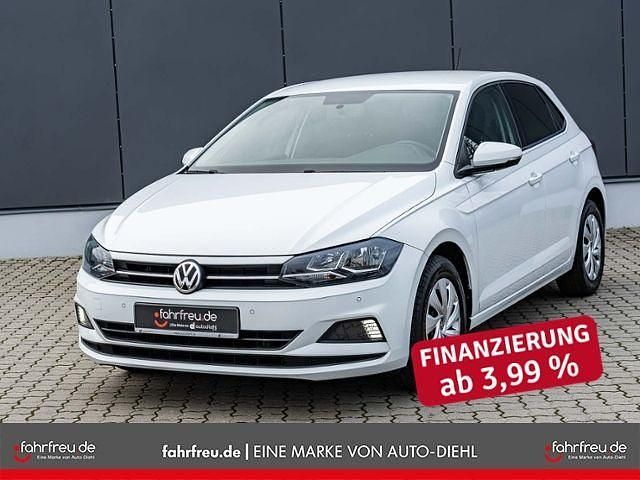 Weiß Gebraucht 2019 VW Polo Comfortline Kleinwagen | 13.990 € (Fairer Preis) - Bild 1/4