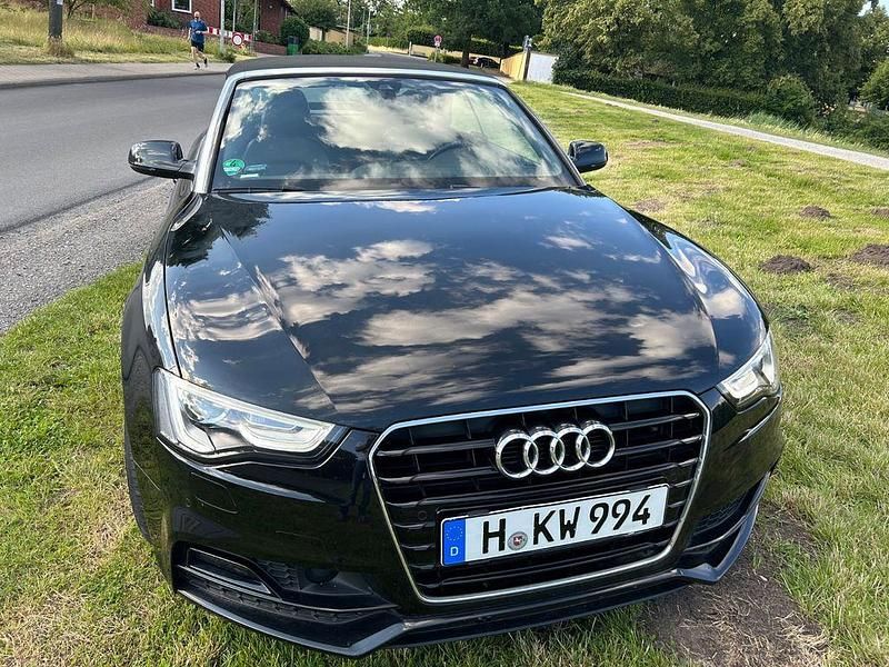 Schwarz Gebraucht 2015 Audi A5 Cabriolet S-Line Cabrio | 19.900 € (Fairer Preis) - Bild 1/4