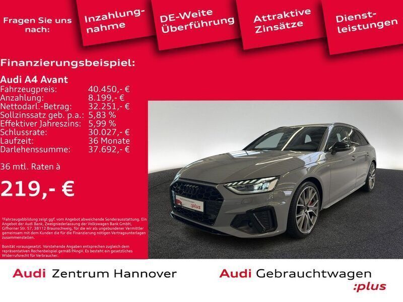 Gebraucht Audi A4 S-Line 265 PS (194 kW) 2023 Individuallackierungen audi exclusive Kombi