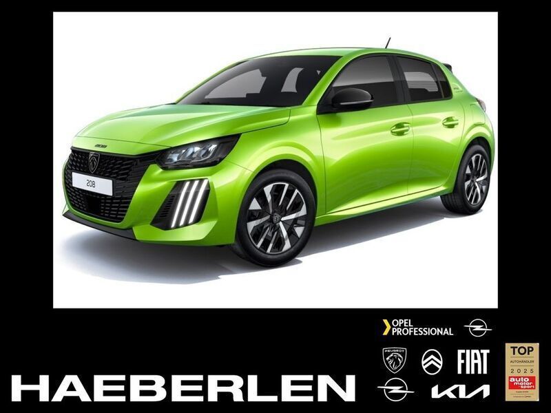 Gelb Neu 2025 Peugeot 208 Style Kleinwagen | 19.876 € (Superpreis) - Bild 1/4