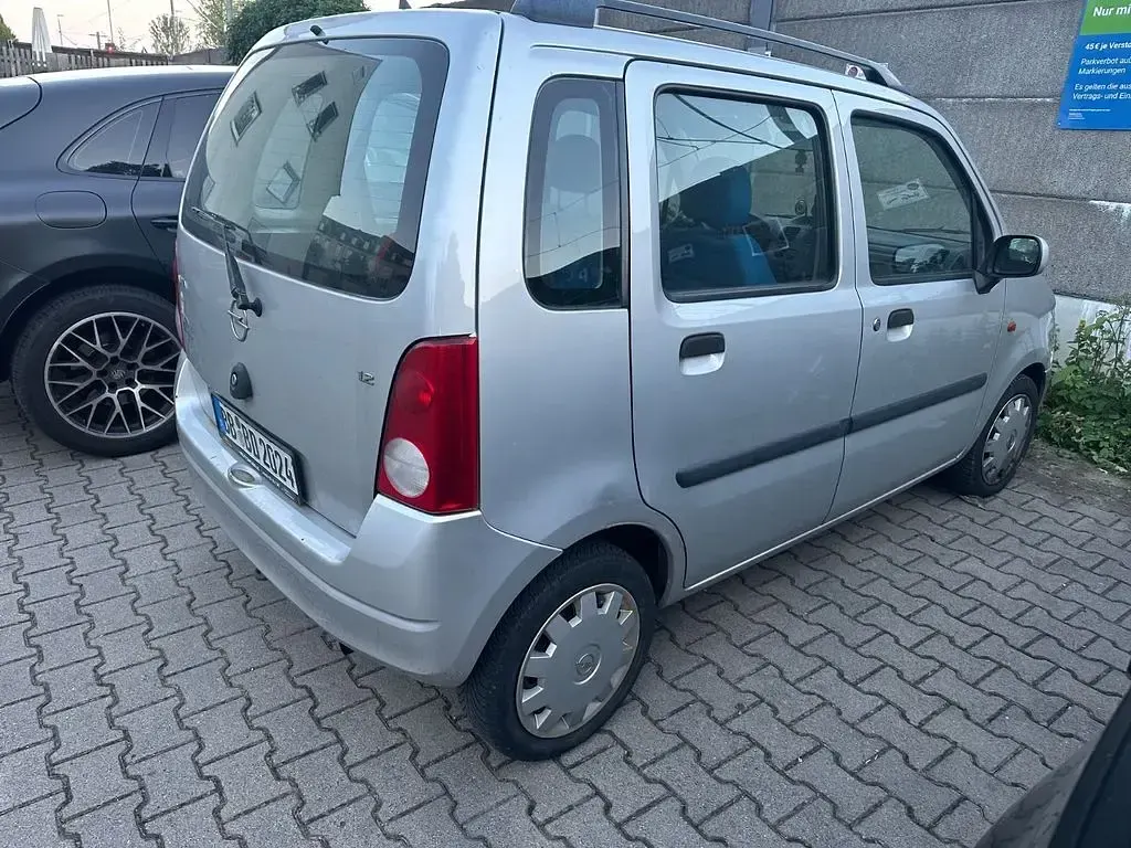 Gebraucht Opel Agila 75 PS (55 kW) 2003 Grau Van / Kleinbus