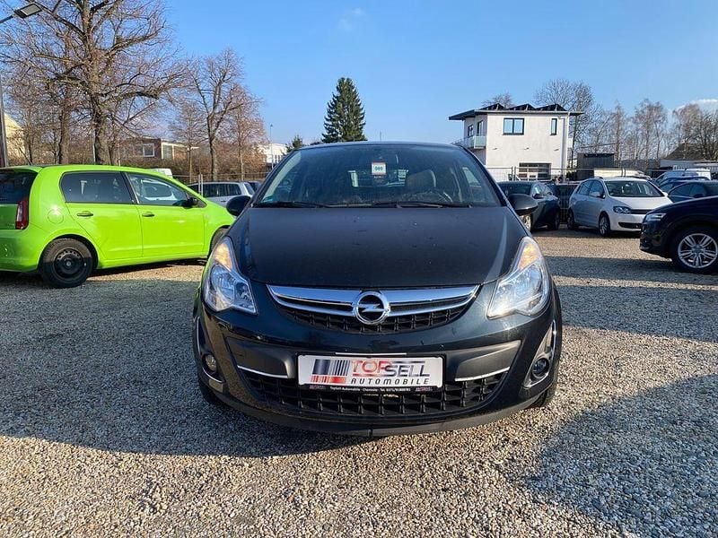 Gebraucht Opel Corsa 87 PS (63 kW) 2012 Schwarz Kleinwagen