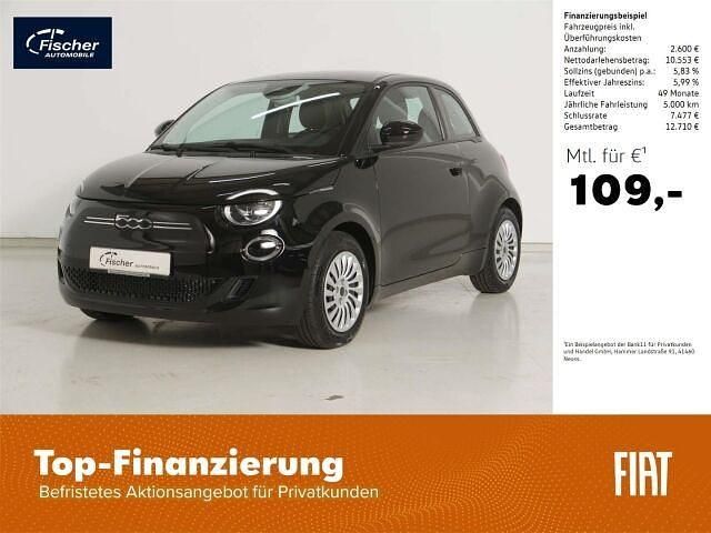 Gebraucht Fiat 500e Action 69 kW (95 PS) 2022 Schwarz Limousine