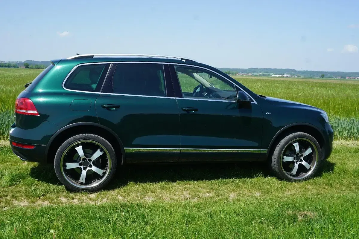 Gebraucht VW Touareg 249 PS (183 kW) 2013 Grün SUV