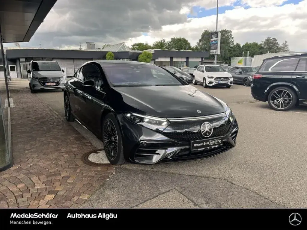 Gebraucht Mercedes EQS580 AMG 400 kW (544 PS) 2023 Lack graphitgrau (metallic) Limousine