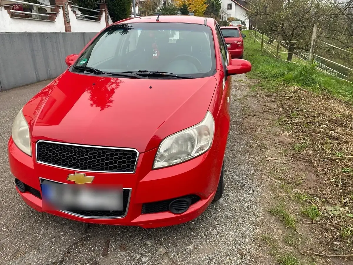 Occasion Chevrolet Aveo 84 ch (61 kW) 2008 Rouge Berline