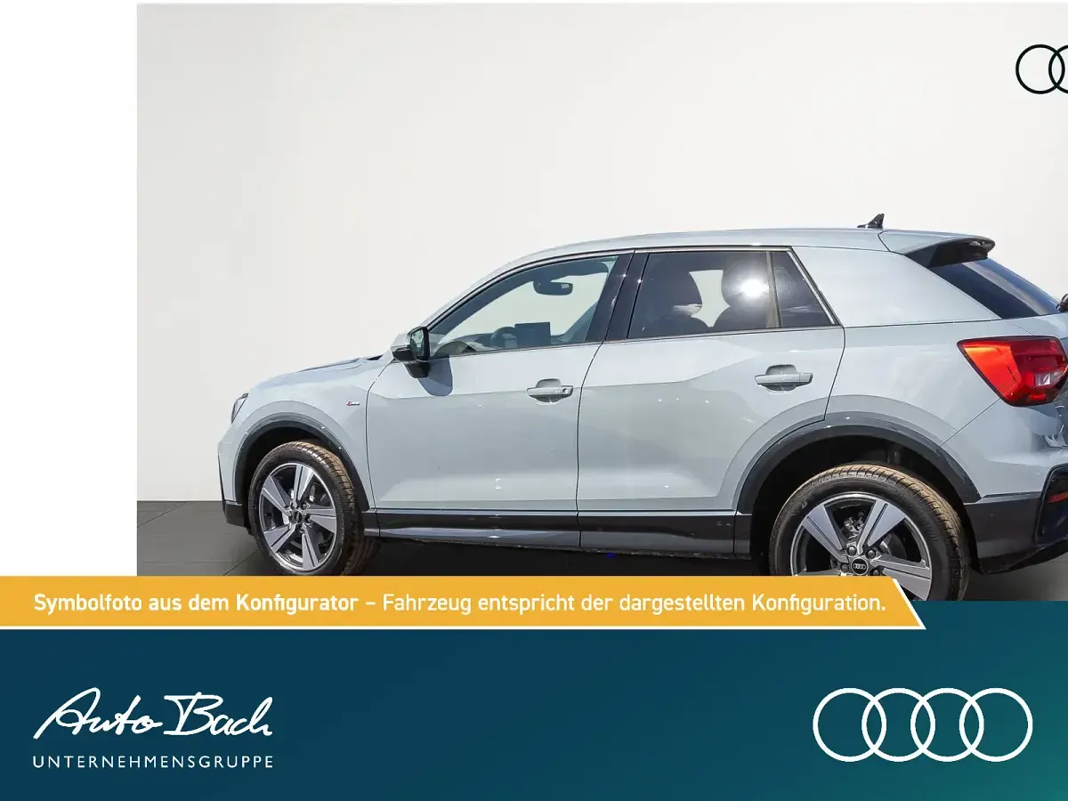 Neu Audi Q2 S-Line 150 PS (110 kW) 2026 Pfeilgrau perleffekt SUV
