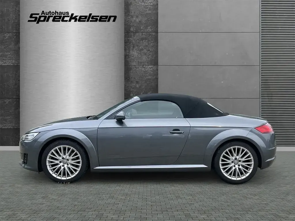 Gebraucht Audi TT Roadster Design 179 PS (131 kW) 2017 Monsungrau metallic Cabrio