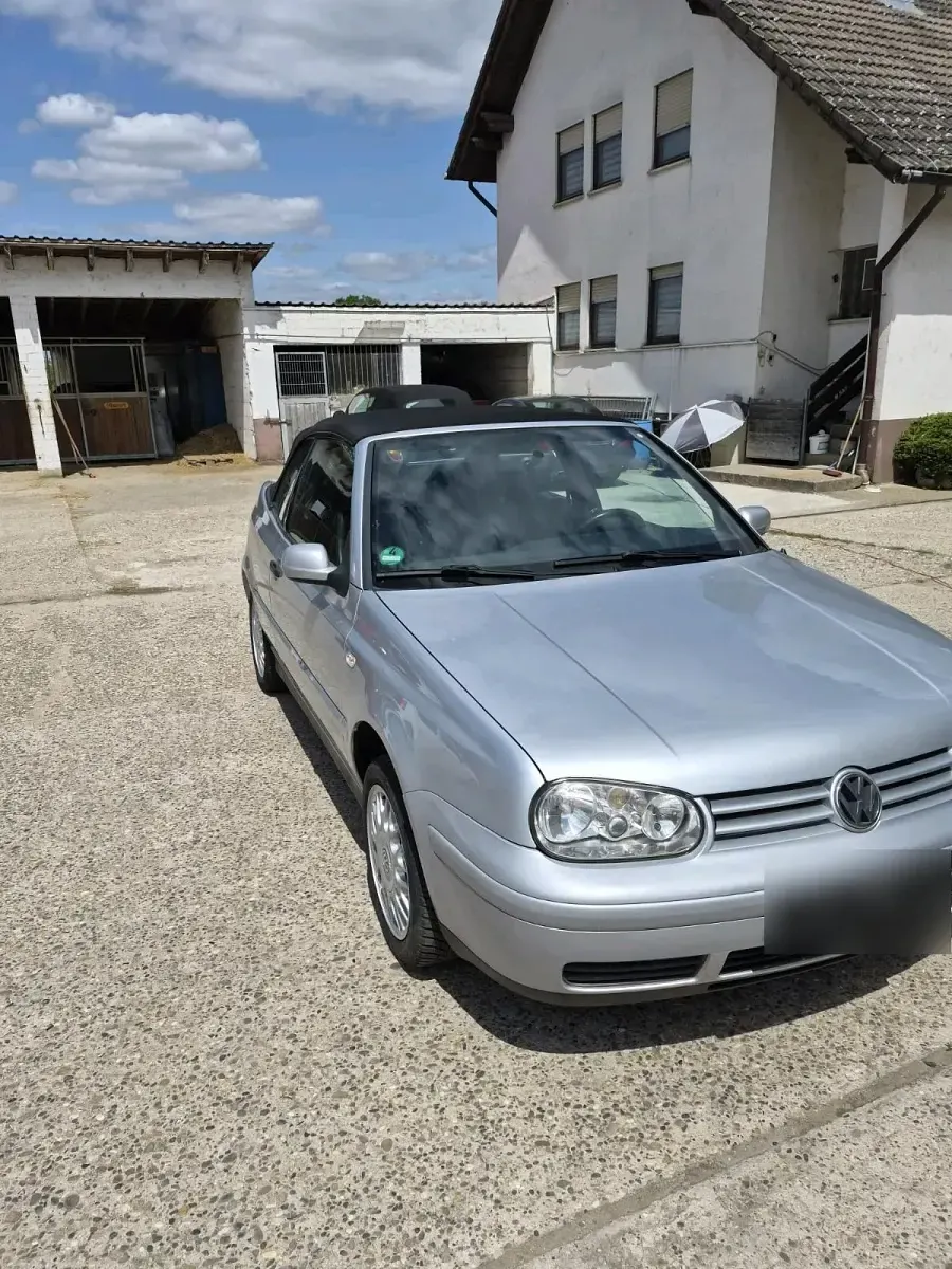 Gebraucht VW Golf IV Highline 115 PS (84 kW) 2003 Silber Cabrio