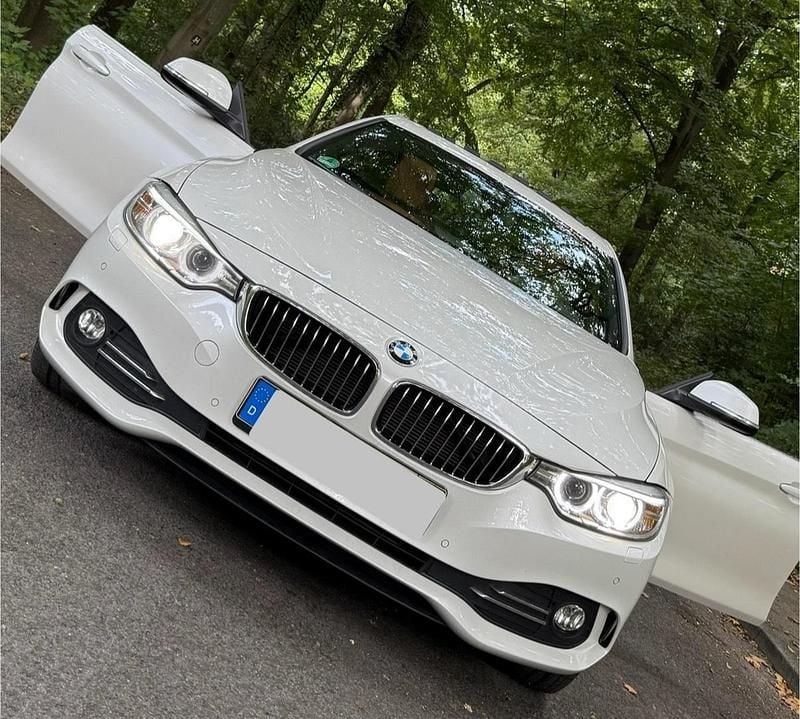 Weiß Gebraucht 2015 BMW 420 Gran Coupé Luxury Line Coupé | 25.000 € (Teuer) - Bild 1/4