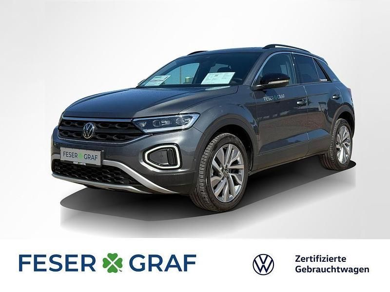 Indiumgrau metallic Gebraucht 2024 VW T-Roc Goal SUV | 31.489 € (Fairer Preis) - Bild 1/4