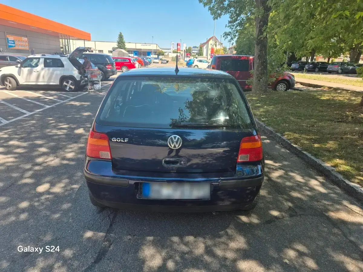 Gebraucht VW Golf III 1998 Blau Limousine