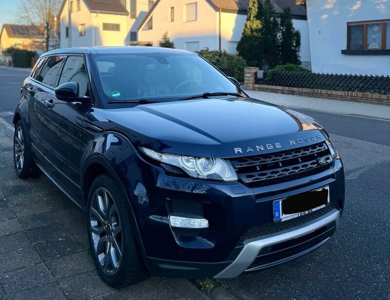 Silber Gebraucht 2014 Land Rover Range Rover evoque Dynamic SUV | 15.500 € (Guter Preis) - Bild 1/4