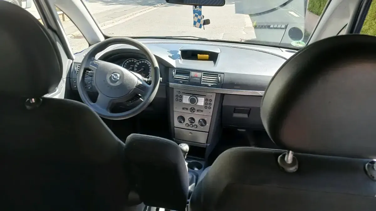 Gebraucht Opel Meriva 105 PS (77 kW) 2007 Blau Van / Kleinbus