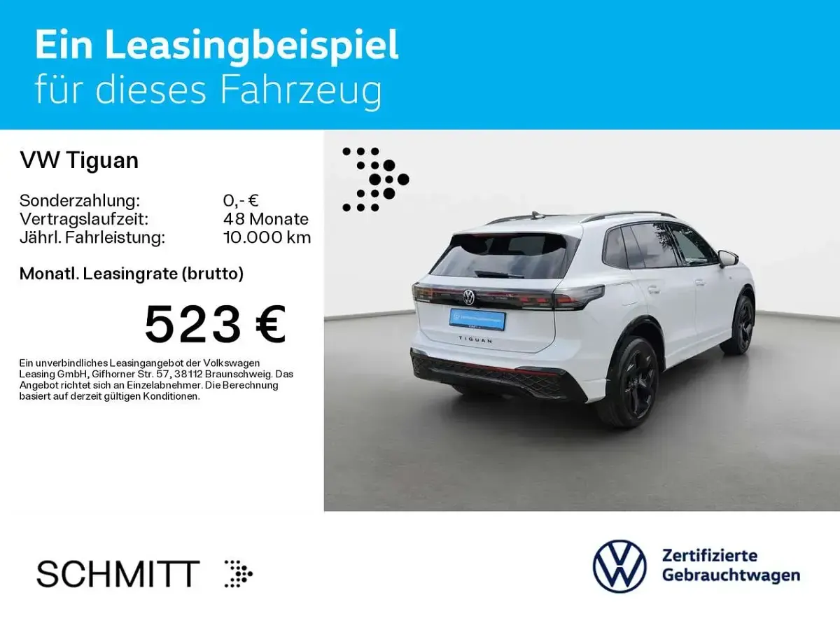 Gebraucht VW Tiguan Style 272 PS (200 kW) 2025 Oryxweiß perlmutteffekt SUV