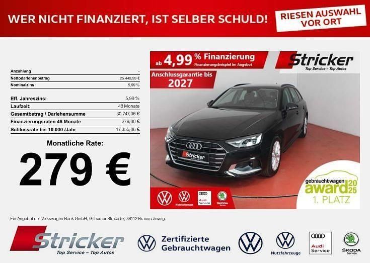 Second-hand Audi A4 204 CP (150 kW) 2023 Negru Break