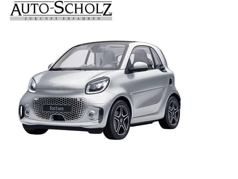 Silber Gebraucht 2020 Smart ForTwo Electric Drive Exclusive Coupé | 9.483 € (Guter Preis) - Bild 1/3