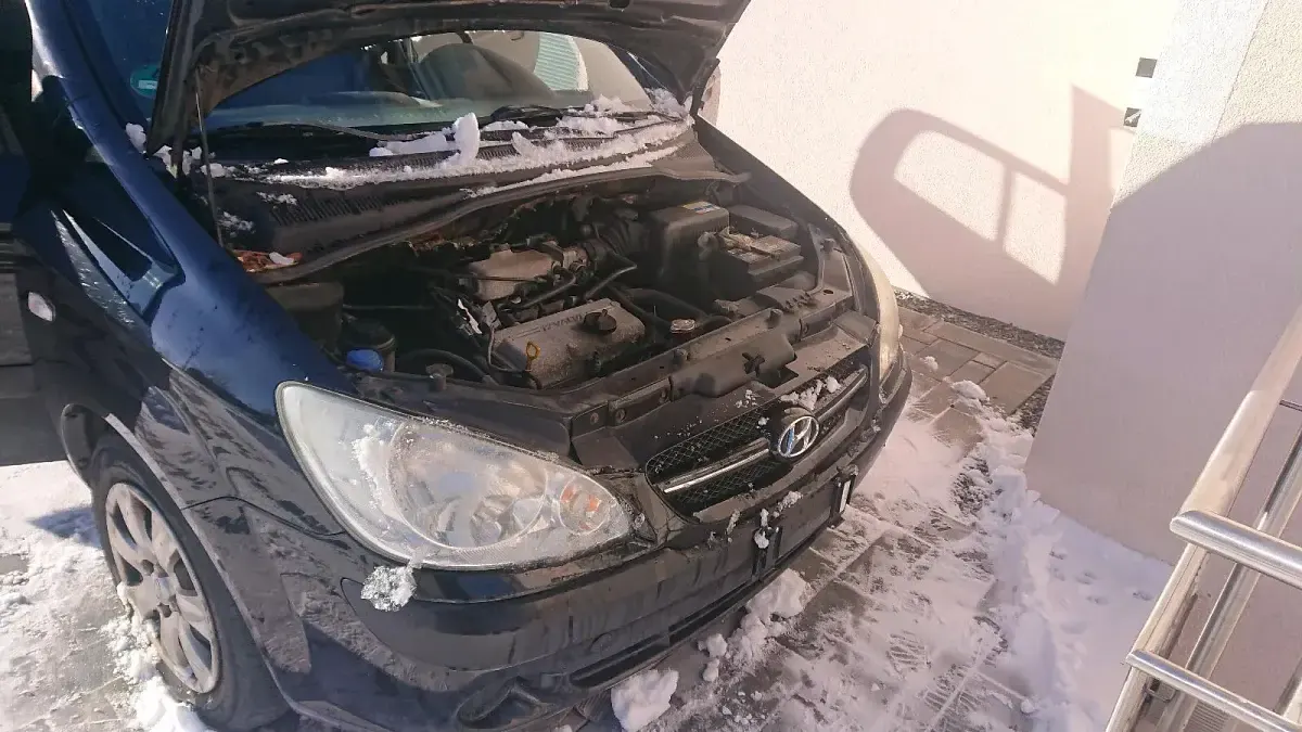 Second-hand Hyundai Getz 67 CP (49 kW) 2008 Negru Hatchback