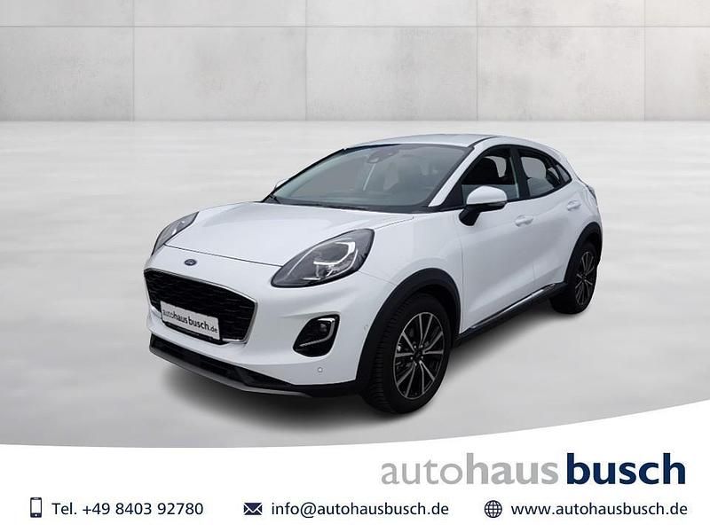 Weiß Gebraucht 2024 Ford Puma Titanium SUV | 22.980 € (Guter Preis) - Bild 1/4