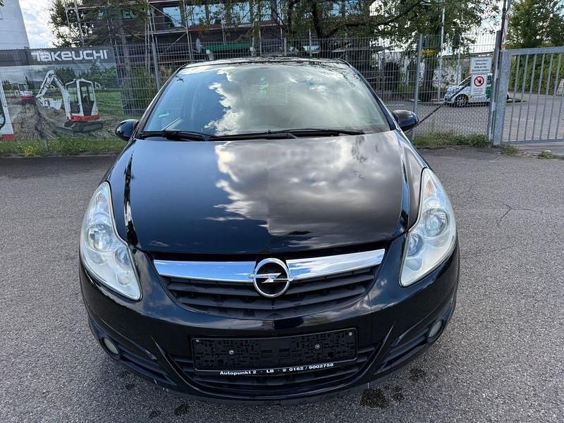 Gebraucht Opel Corsa 75 PS (55 kW) 2007 Schwarz Kleinwagen