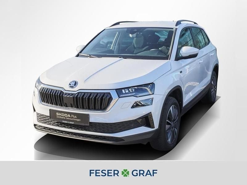 Moon weiss perleffekt Gebraucht 2025 Skoda Karoq Tour SUV | 24.880 € (Superpreis) - Bild 1/4