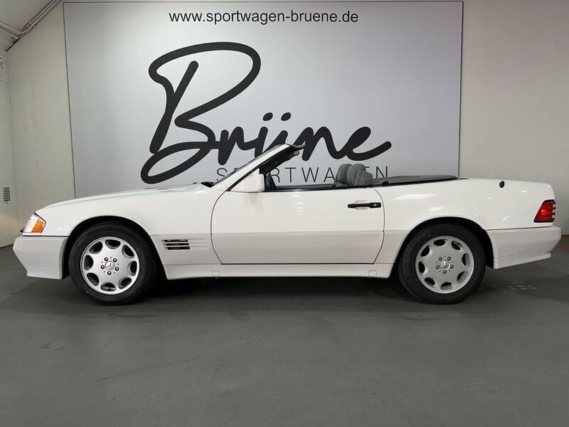 Gebraucht Mercedes SL500 320 PS (235 kW) 1995 Weiß Cabrio