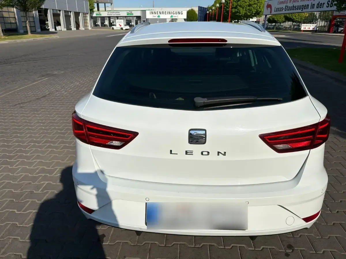 Gebraucht Seat Leon ST Style 116 PS (85 kW) 2019 Weiß Kombi