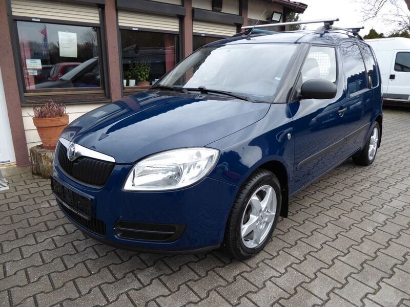 Blau Gebraucht 2008 Skoda Roomster Kombi | 5.998 € - Bild 1/4