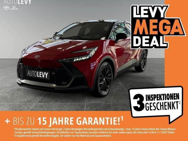 Emotional red 2 3u5/ black 202 Neu 2025 Toyota C-HR Sport SUV | 36.890 € (Superpreis) - Bild 1/4